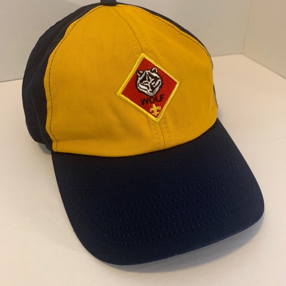 Wolf Cub Scouts Cap ~ Twill Snapback Adjustable Size M/L - Picture 10 of 16